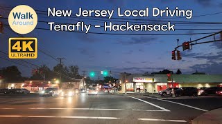 【4K60】 New Jersey Local Driving Tenafly  Hackensack [upl. by Eeruhs528]