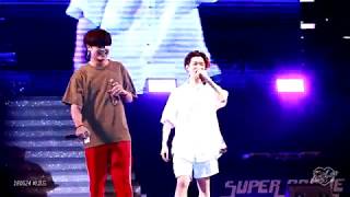 FANCAM 180624 빈첸 김하온  바코드 [upl. by Assirt260]