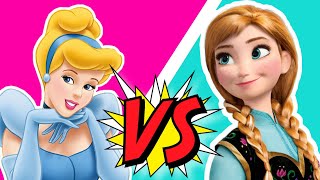 BATALLA DE RAP DE PRINCESAS  Ana VS Cenicienta  Yessi tu amiga [upl. by Onitram840]