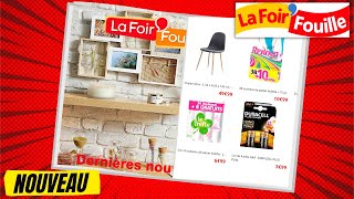 catalogue LA FOIRFOUILLE du 16 février au 1 mars 2022 💛 Arrivage  FRANCE [upl. by Karee]