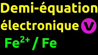 Demiéquation électronique  Fe2Fe [upl. by Gottlieb]