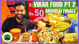 Virar Street Food Part 2  Mumbai Food Tour Finale Episode  Veggie Paaji [upl. by Ecinrahs]