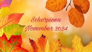 Kaartlegging voor het sterrenteken Schorpioen  November 2024 ♏️ [upl. by Lyj]