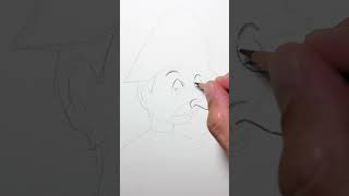 HOW TO DRAW like Honoré Daumier funny face  0027 drawing easydrawing daumier funnyface [upl. by Cecelia]