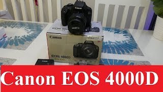 Canon EOS 4000D Unboxing amp Review [upl. by Kier475]