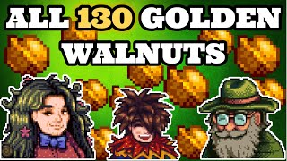 Stardew Valley 15 All Golden Walnut Locations  Guide [upl. by Andros]