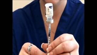 Lupron or Leuprolide Injection Video for IVF [upl. by Katine100]