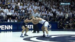 Michigan at Penn State Wrestling 149 Pounds  Pantaleo vs Retherford [upl. by Ardyce]