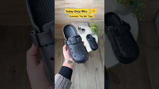 😱Today Only 99Rs For You  Best crocs for men 2025  best slippers for men 2025  crocs for men [upl. by Nawyt]