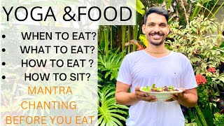 YOGA amp FOOD  HEALTHY YOGIC LIFESTYLE  BEST FOOD FOR DIGESTION  YOGIC FOOD [upl. by Maggio]