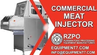 Injector meat machine Commercial meat injector Injector for meat [upl. by Euginom]