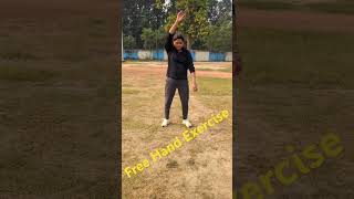 FREE HAND EXERCISE 🏃🧎 music cover unstoppable game nickshinde exercise freehandexercise [upl. by Letti]