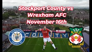 Stockport County vs Wrexham AFC [upl. by Marwin]