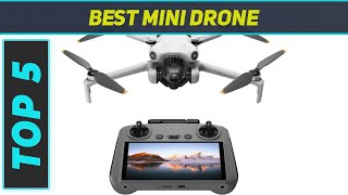 Top 5 Best Mini Drone 2024 [upl. by Namsu]