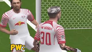 RB LEIPZIG VS INTER  PES PPSSPP 24 GAMEPLAY [upl. by Todhunter348]