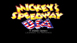 Nintendo 64 Longplay 027 Mickeys Speedway USA [upl. by Roxana]