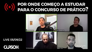 🔴 POR ONDE COMEÇO A ESTUDAR PARA O CONCURSO DE PRÁTICO [upl. by Alis330]