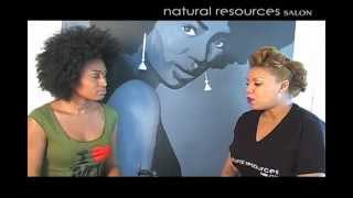 Natural Resources Hair Stylist on Calling All Curls with NaturallyCurlycom [upl. by Rog]