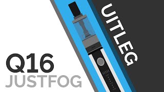 Justfog Q16 Starterset  Uitleg [upl. by Melosa448]