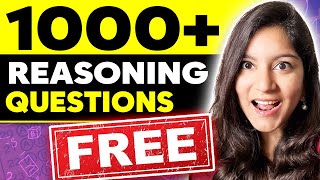 1000 FREE Reasoning Questions for MBA amp Other Exams [upl. by Atwahs589]