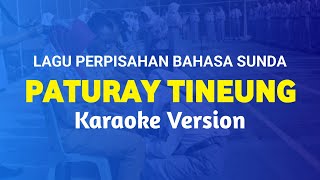 PATURAY TINEUNG  KARAOKE VERSION [upl. by Wawro]