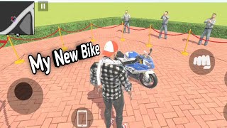 BMW S1000rr Bike Purches in Indian Theft auto Game Indian gta Game Best Game in mobile [upl. by Suiratnauq]