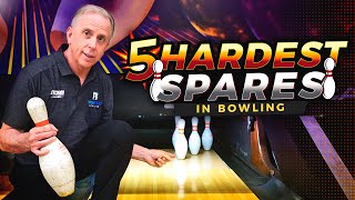 How to Pick Up the 5 Hardest Spares in Bowling that are NOT Splits [upl. by Obara]