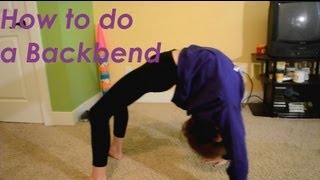 How to do a Backbend [upl. by Cheney]