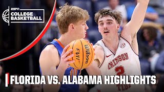 SEC Tournament Quarterfinals Florida Gators vs Alabama Crimson Tide  Full Game Highlights [upl. by Nanny]