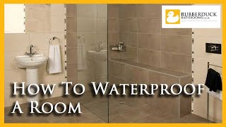 How To Tank a room before making a Wetroom [upl. by Tootsie469]