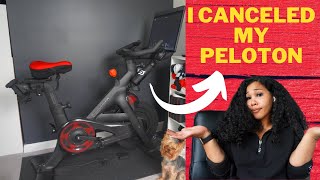 Why I CANCELED my PELOTON membership  HONESTLY [upl. by Tyree]