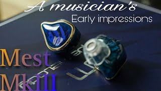 Unique Melody Mest MkIII CF  A musician’s early impressions [upl. by Nnyrat]