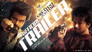 The GOAT Official Trailer Tamil Thalapathy Vijay  Venkat Prabhu  Yuvan Shankar Raja  TSeries [upl. by Teerell999]