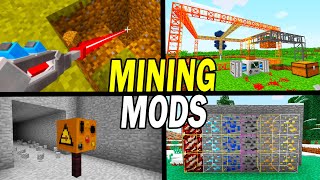 28 INCREDIBLE Mining Mods For Minecraft Forge amp Fabric [upl. by Harrietta548]