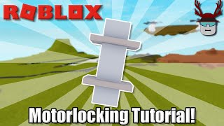 A Beginners Guide To MOTORLOCKING  Roblox Plane Crazy [upl. by Eonak]