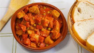 CARCAMUSAS RECETA TIPICA DE TOLEDO  TYPICAL SPANISH [upl. by Libys372]