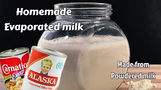 Evaporated Milk  How to make Easy Evaporated milk at home [upl. by Cedric]