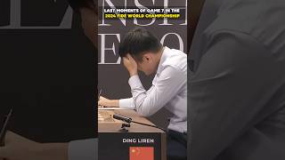 LAST MOMENTS and REACTIONS of GAME 7 in the WORLD CHESS CHAMPIONSHIP [upl. by Secnarfyram146]