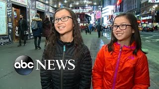 Identical Twins Reunited on GMA Explore NYC Together [upl. by Barrada]