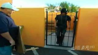 Criss Angel  Walk Through Metal Gate [upl. by Buckie]