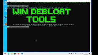 How to use Windows 10 debloat tool to make your old ancient pc fast again [upl. by Gnas]