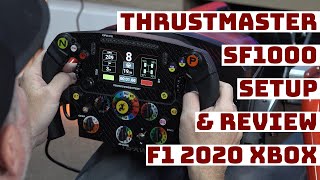 Thrustmaster SF1000 Wheel setup amp review  how to get it working on Xbox for F1 2020 [upl. by Llewop]