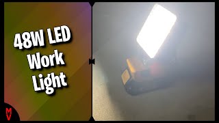 48W Led Work Light Review  MumblesVideos Product Review [upl. by Eiaj]