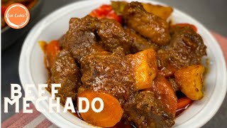 Beef Mechado Recipe  Beef Stew  Mechadong Baka  Easy to Follow Recipe [upl. by Annmarie]