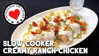 Ranch Chicken Recipe  Easy Dinner Recipes  Cooking Up Love [upl. by Kelwunn]