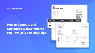 WooCommerce PDF Invoice and Packing Slips How to Generate and Customize Using a Plugin [upl. by Yesnyl855]