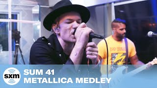 Sum 41  Metallica Medley Live  SiriusXM [upl. by Atiral516]