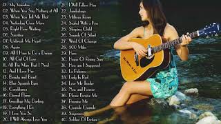 Top 50 Guitar Love Songs Instrumental 🎸 Soft Relaxing Romantic Guitar Music [upl. by Annasiul]