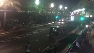 Video shows moments of terror in Nice France [upl. by Delphinia]