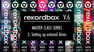 Rekordbox 6  Part 2 setting up external drives  Complete beginners tutorial Masterclass [upl. by Attenov]